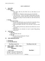 Giáo án Hóa học 11 bài 45: Axit Cacboxylic