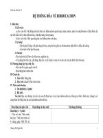 Giáo án Hóa học 11 bài 38: Hệ thống hóa hiđrocacbon