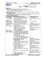 GIÁO án  năm học 2018 2019  KHỐI 1 tuần  (3) 