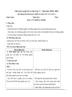 Giáo án luyện từ và câu lớp 5   cả năm 