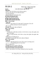 GIÁO án  năm học 2018 2019  KHỐI 4 tuần 2 (1) 