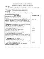 Giáo án hoạt động ngoài giờ lên lớp lớp 2 (cả năm) 