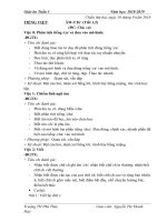 GIÁO án  năm học 2018 2019  KHỐI 1 tuần  (6) 