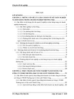 Hoàn thiện kế toán nghiệp vụ bán hàng tại công ty Thương mại và Sản xuất Thành Công trong điều kiện vận dụng chuẩn mực kế toán số 14
