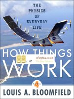 How things work the physics of everyday life 4th edition 