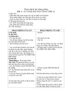 Bai 1 tu cham soc ban than (tiết 1) 