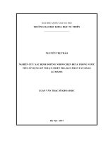 Nghiên cứu xác định doping nhóm chẹn beta trong nước tiểu sử dụng kỹ thuật chiết pha rắn phân tán bằng LC MS MS 