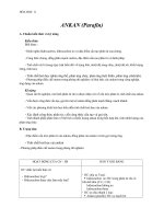 Giáo án Hóa học 11 bài 25: Ankan