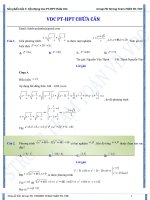 Vấn đề 3 phương trình không chứa tham số phần 2 