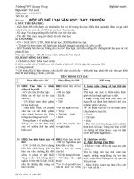 Giáo án "Một số thể loại văn học: Thơ, truyện"