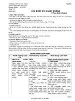 Giáo án bài "Lưu biệt khi xuất dương"