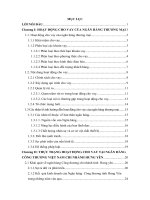 Giải pháp tăng cường hoạt động cho vay tại Ngân hàng Công Thương Việt Nam chi nhánh Hưng Yên