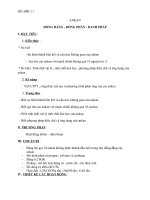 Giáo án Hóa học 11 bài 25: Ankan