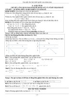 DE CUONG CHI TIET THPTQG 2018 MON TOAN 