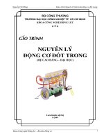 Giáo trình nguyên lý động cơ đốt trong nguyễn chi hùng