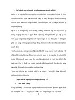 Quy trình tác nghiệp của công ty hương trà 