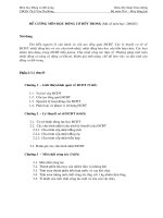 Giáo án lý thuyết động cơ đốt trong