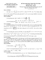 Đề và đáp án chi tiết, câu hỏi và lời giải dự phòng thi học sinh giỏi toán bắc ninh 2016
