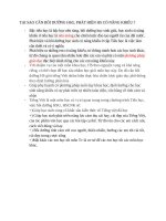 Bồi dưỡng học sinh có năng khiếu môn TV