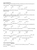 Hinh hoc khong gian trong cac de thi thu 2018 