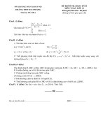 Dai so va giai tich 11 de thi hoc ki 2 