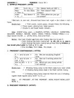 Tổng hợp Ngữ Pháp Tiếng Anh thông dụng