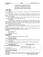 Tuần 7 giáo án lớp 3 soạn theo ĐHPTNLHS năm học 2018   2019 