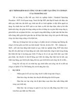 quy trình kiểm soát công văn đi và đến tại công ty cổ phần VT  TM đường sắt 