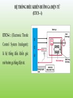 Hệ thống bướm ga điện tử trên ô tô