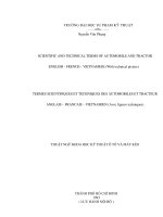 Từ điển tiếng anh chuyên ngành ô tô PGS  TS  nguyễn văn phụng