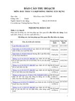 Tiểu luận môn học đấu thầu và quản lý hợp đồng (đề số 02)