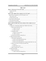 Luận văn tốt nghiệp đề tài công nghệ sản xuất sửa bột