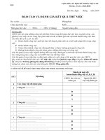 Báo cáo đánh giá kết quả thử việc nhân viên moi nhat