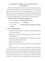 Quy trình xử lý khiếu nại của khách hàng tại evntelecom