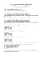 Trắc nghiệm hóa phân tích 2