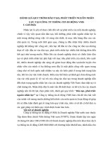 đánh giá quy trình đào tạo, phát triển nguồn nhân lực tại công ty thông tin di động VMS 