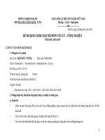 KẾ HOẠCH BỘ MÔN NĂM HỌC 20182019