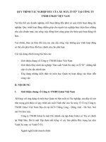 QUY TRÌNH tác NGHIỆP đúc của XE máy, ô tô” tại CÔNG TY TNHH ENKEI VIỆT NAM 