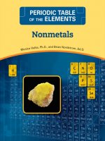 Periodic table of the elements nonmetals 
