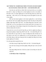 Quy trình tác nghiệp hoạt động tín dụng doanh nghiệp tại ngân hàng TMCP liên việt – chi nhánh đông đô 