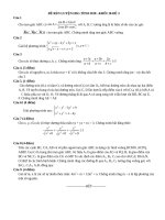 Tổng hợp đề thi học sinh giỏi Lớp 10