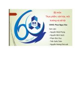 Tìm hiểu xu hướng sản xuất thực phẩm hữu cơ