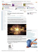 Ánh sáng và bóng tối có khối lượng hay không