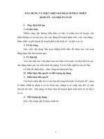 Bài giảng xây DỰNG và THỰC HIỆN kế HOẠCH PHÁT TRIỂN KINH tế   xã hội ở cơ sở