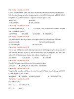 Lớp 11 - Andehit-xeton-axit cacbon - 64 câu từ đề thi thử năm 2018 giáo viên Tòng Văn Sinh (1)