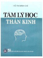 Tâm lý học thần kinh (NXB đại học quốc gia 2004)   võ thị minh chí, 175 trang 