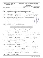Đề thi chính thức môn Toán THPT Quốc Gia năm 2018 - Mã 101 - File word có lời giải (Miễn phí) (2)
