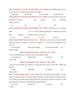 Lớp 11 - Andehit-xeton-axit cacbon - 61 câu từ đề thi thử năm 2018 các trường Chuyên