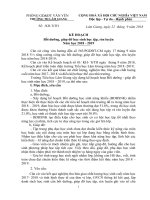 Kế hoạch bồi dường  giúp đỡ HS rèn luyện