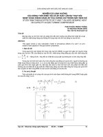 nGHIÊN cứu ẢNH HƯỞNG của ĐỒNG  hời NHIỆTĐỘ và áp SUẤT lên sự THAY đổi